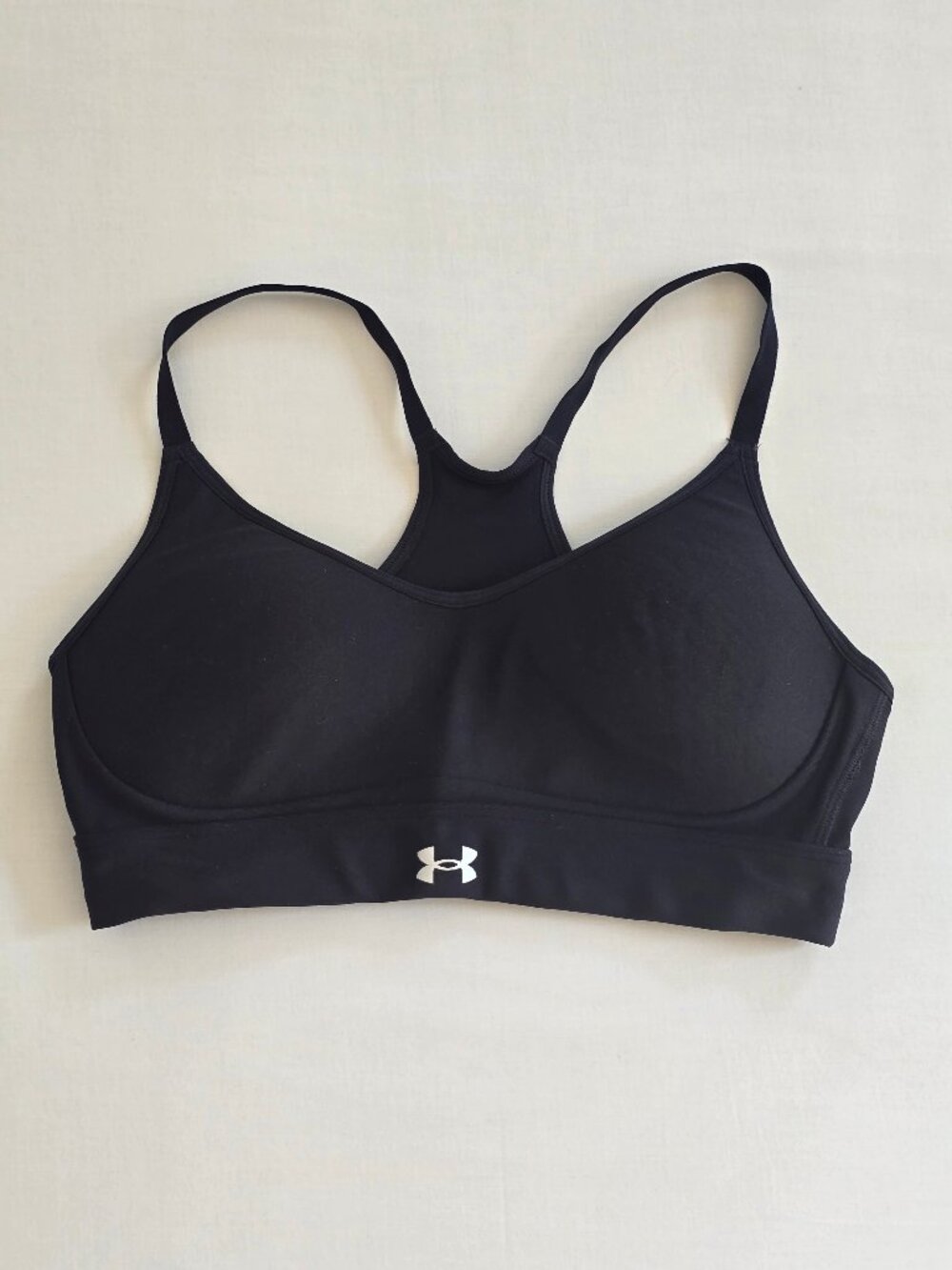 Under Armour Women's UA Continuum Low Sports Bra Black Size Small